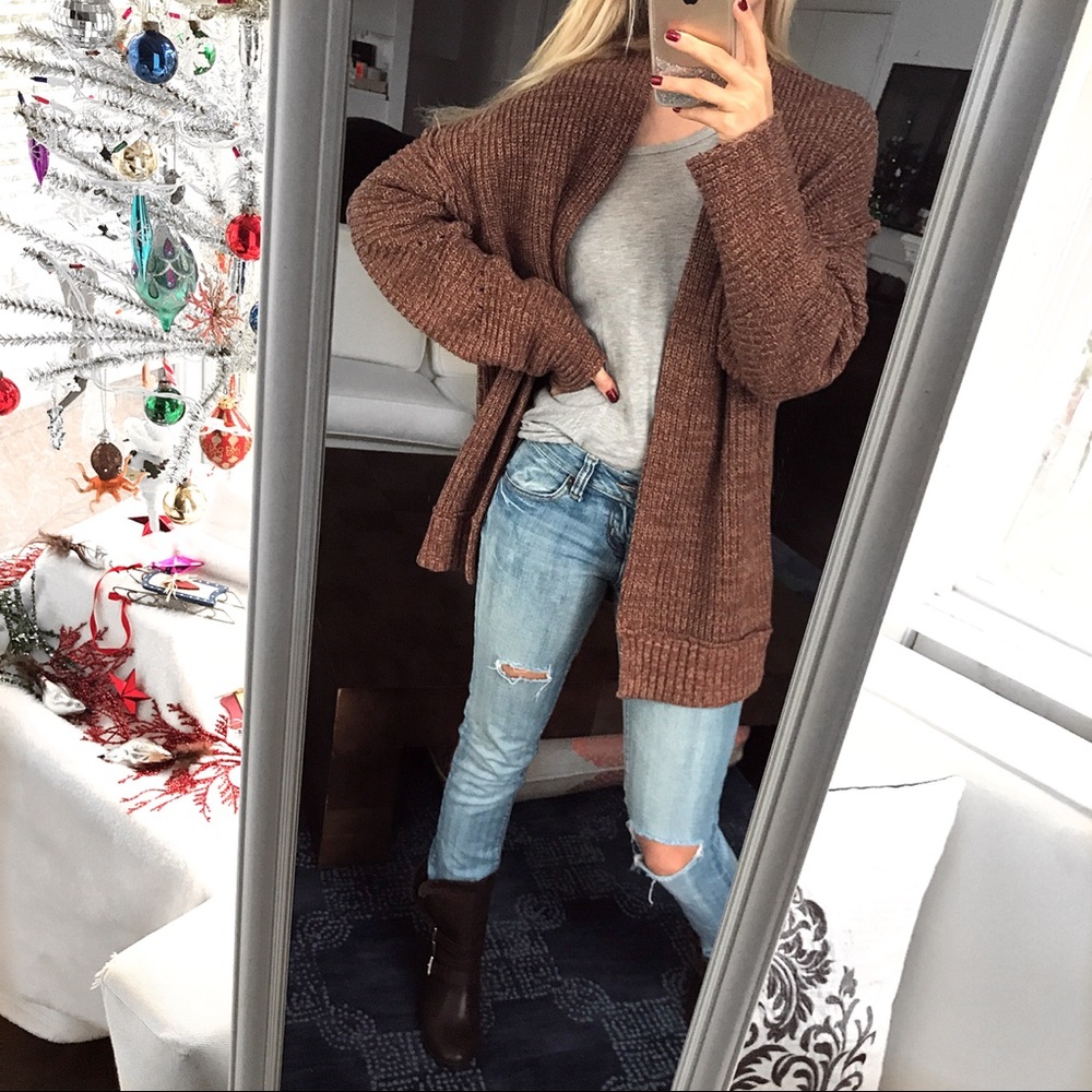 🌰 FREE PEOPLE MARIPOSA COMBO OVERSIZED SWEATER! - Picture 3 of 8